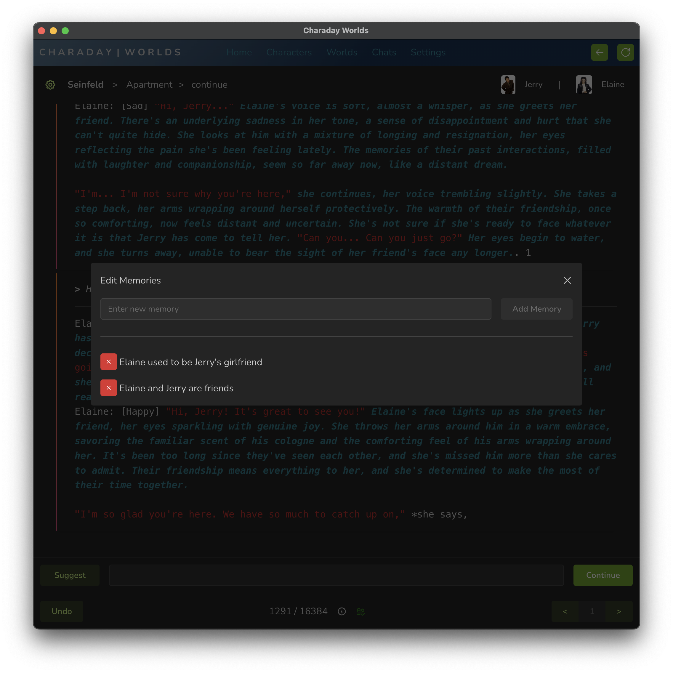 Charaday Screenshot