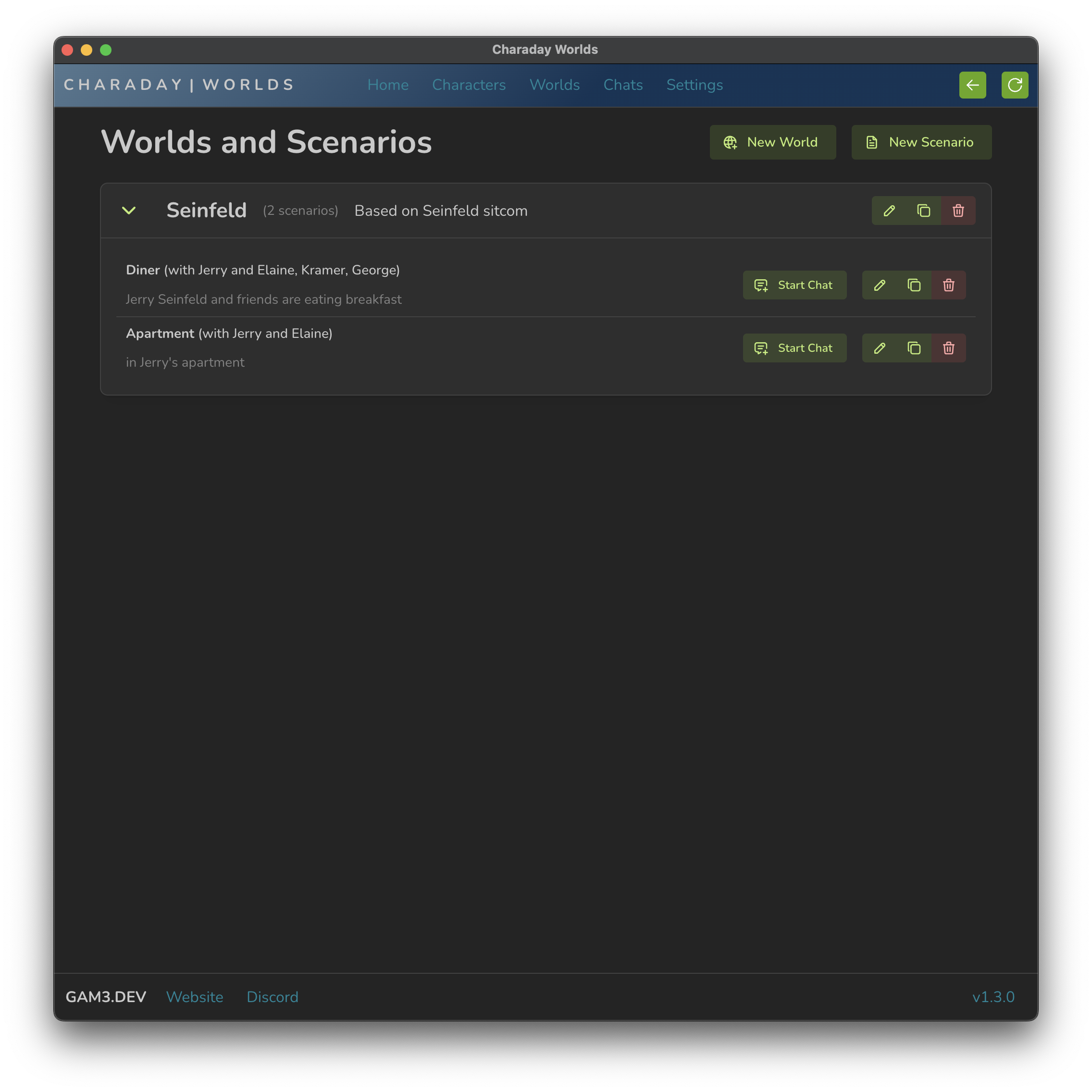 Charaday Screenshot