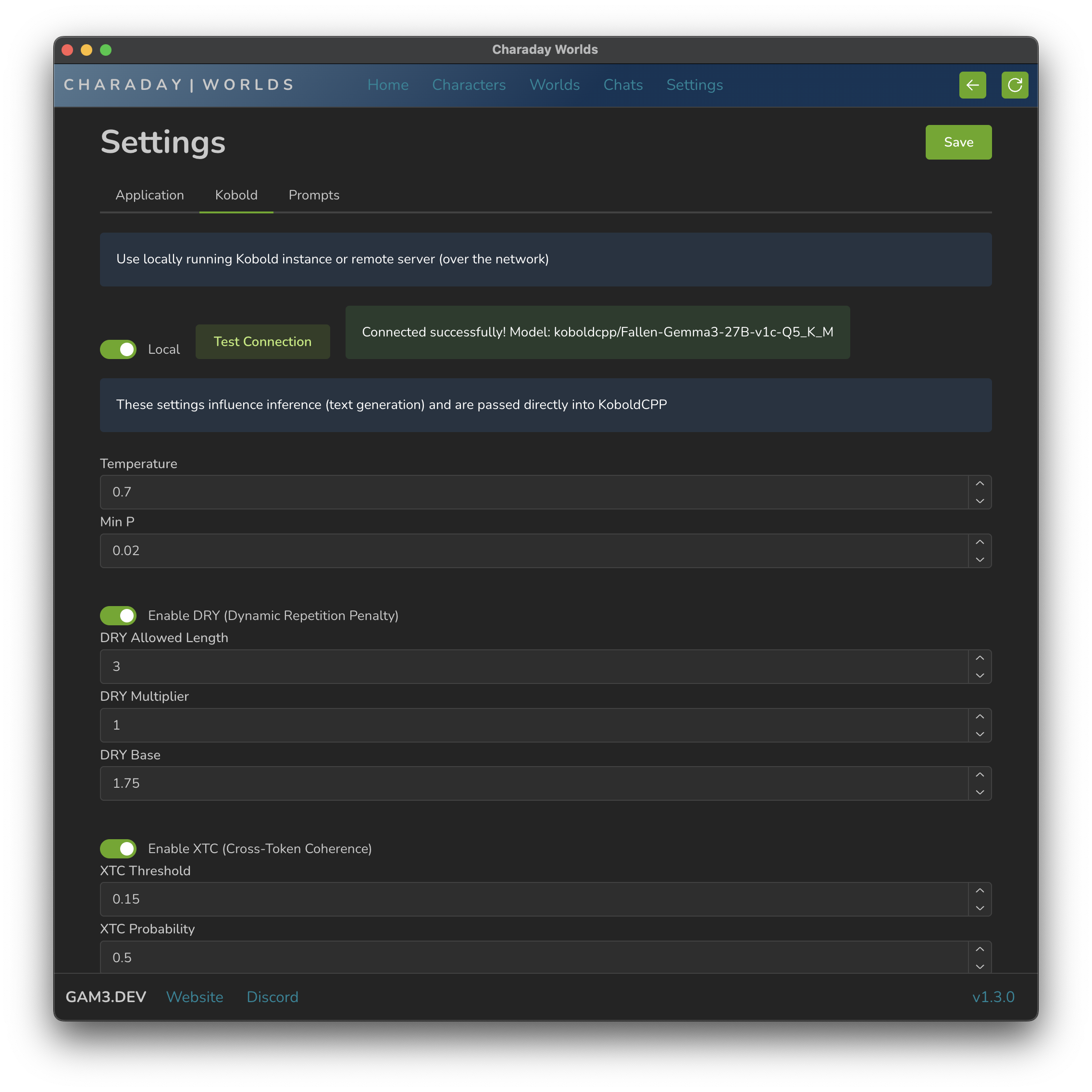 Charaday Screenshot